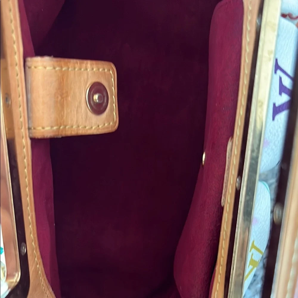 Louis Vuitton Monogram Judy Takashi Mirakami PM Shoulder Bag